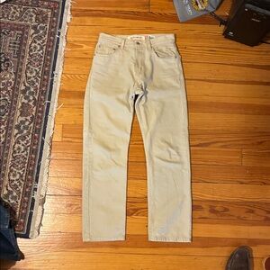 Levi's Beige Jeans with Red Tag